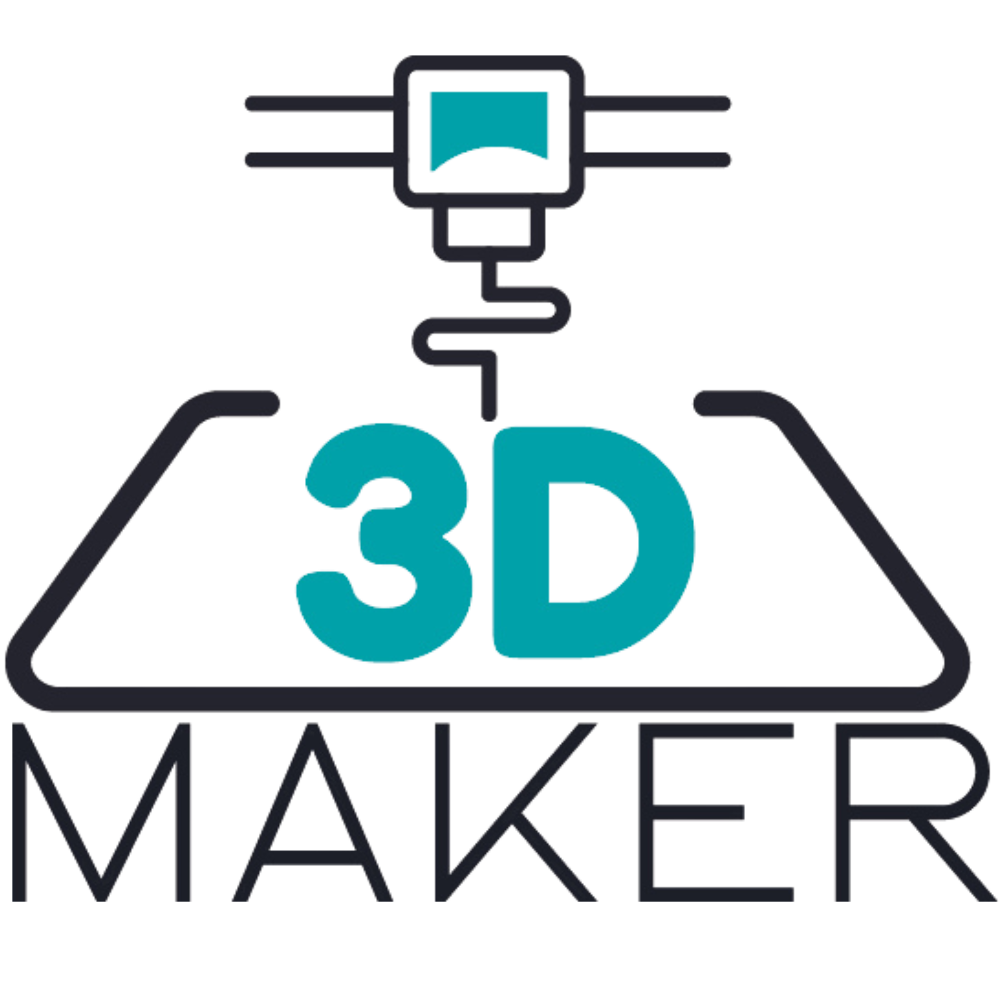 Logo - 3DMaker_Nero_Web